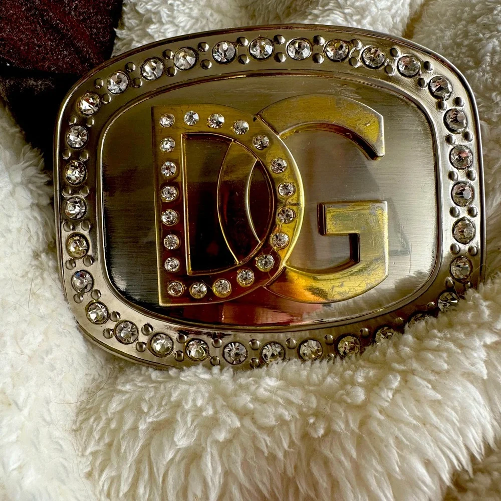 Dolce and Gabbana, vintage belt, buckle, authentic - Picture 1 of 5